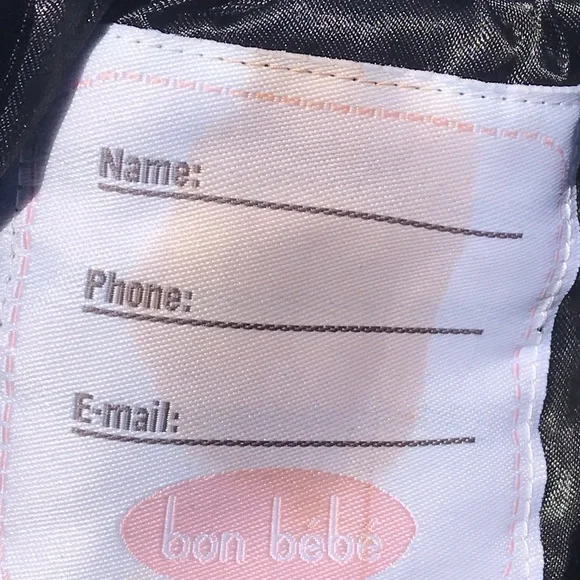 BON BEBE Black Faux Fur Winter Coat - Picture 4 of 5